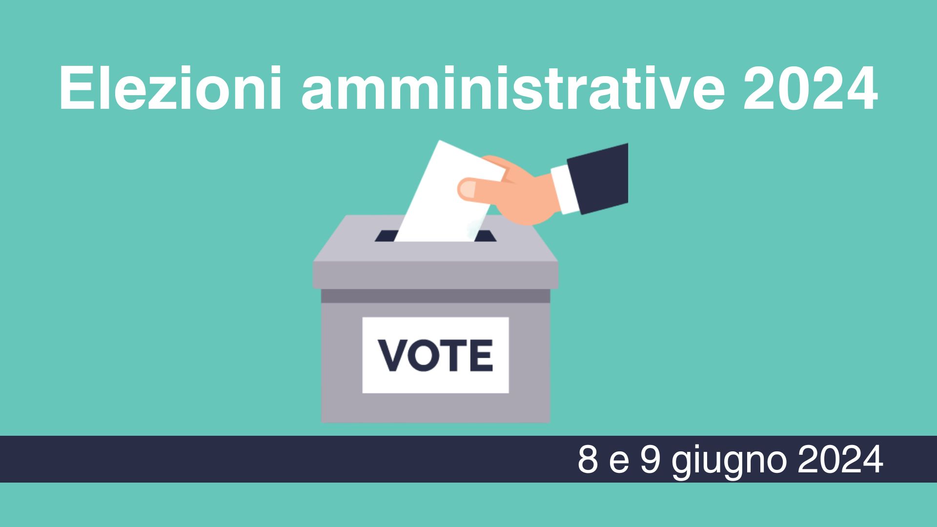 Esito I° turno elezioni amministrative 2024